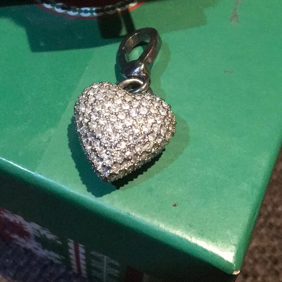 Juicy Couture charm perfect pavé puff heart - Picture 2 of 8